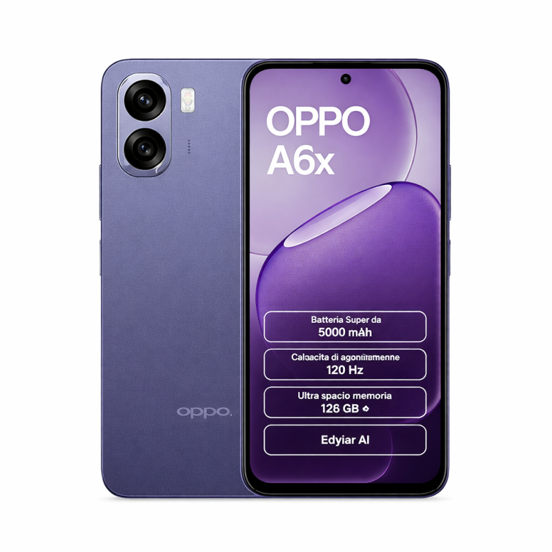 OPPO A6X 4+128GB BLACK PURPLE OEM OPPO A6X 4+128GB BLACK PURPLE OEM