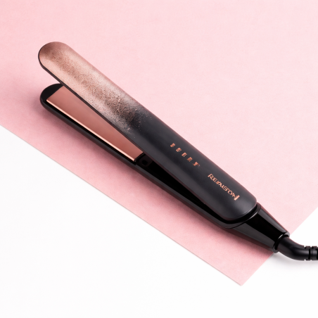 REMINGTON HAIR STRAIGHTENER ROSE SHIMMER CERAMIC S5305