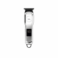 JATA HAIR CLIPPER RECHARGABLE 90MIN  5CUTING GUIDES LED DISPLAY SILVER JBCP4200