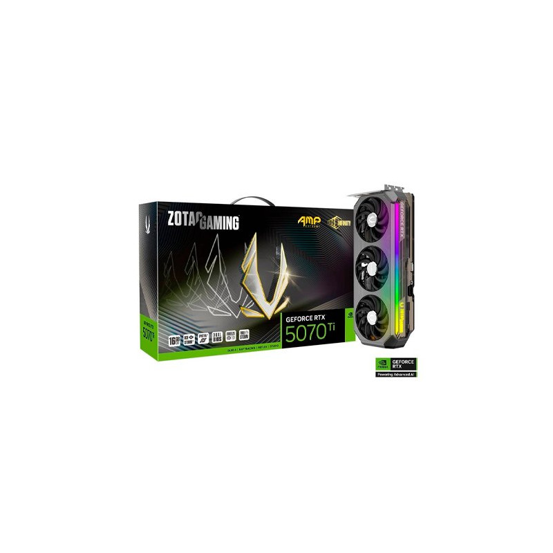 TARJETA GRÁFICA ZOTAC RTX 5070 TI AMP EXT INFINITY 16GB