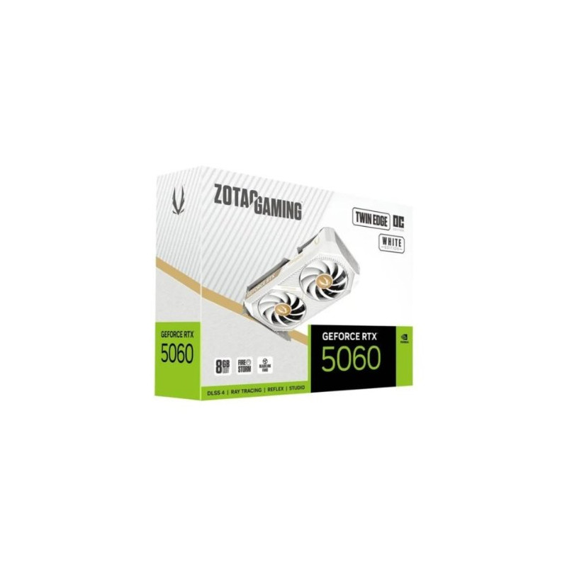 VGA ZOTAC GAMING RTX 5060 TWIN EDGE OC 8GB WHITE