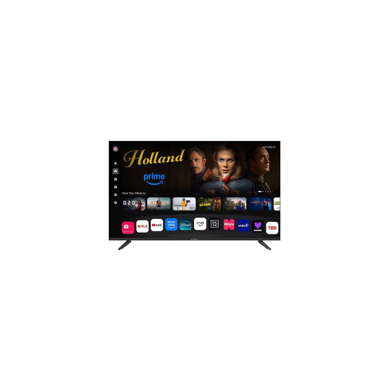 TELEVISIÓN QLED SMART TECH 43  SMART TELEVISIÓN WHALE OS