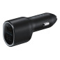 SAMSUNG POWER CAR CHARGER DUAL USB-C 25W + USB 15W BLACK EP-L4020NBEGEU