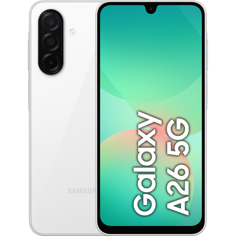 SAMSUNG A26 SM-A266B 6+128GB DS 5G WHITE OEM SM-A266BZWBEUE