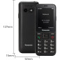 TELEFONO CELLULARE SENIOR 4G 2,4FUNZ SOS FOTOC 1,2MP NERO