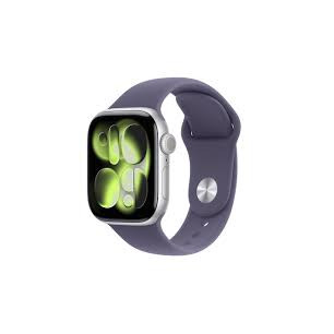 APPLE WATCH SERIES 11 GPS + CELLULAR 42MM SILVER ALUMINIUN CASE WITH PURPLE FOG SPORT BAND S/M