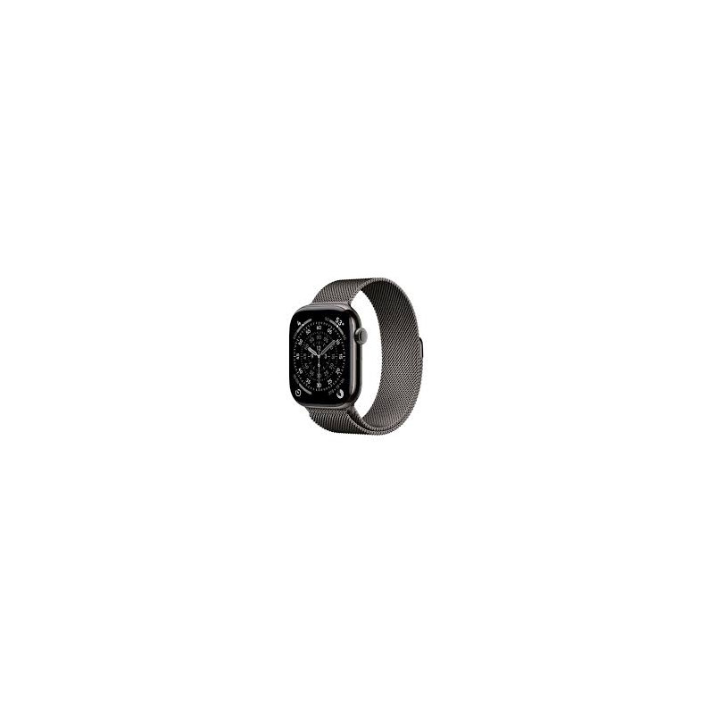 APPLE WATCH SERIES 11 GPS + CELLULAR 46MM SLATE TITANIUM CASE WITH SLATE MILANESE LOOP S/M MFD