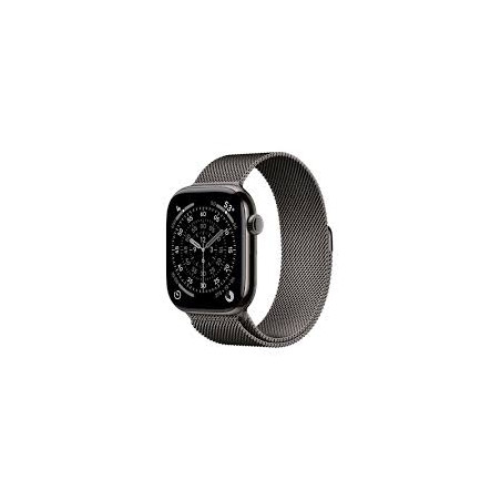APPLE WATCH SERIES 11 GPS + CELLULAR 46MM SLATE TITANIUM CASE WITH SLATE MILANESE LOOP S/M MFD