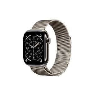 APPLE WATCH SERIES 11 GPS + CELLULAR 42MM NATURAL TITANIUM CASE WITH NATURAL MILANESE LOOP MF8