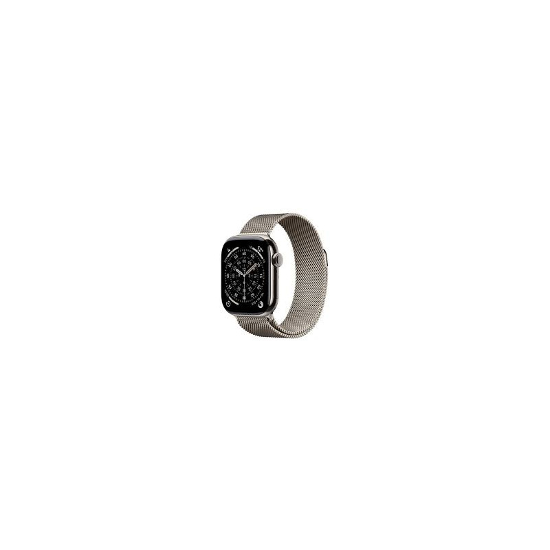APPLE WATCH SERIES 11 GPS + CELLULAR 42MM NATURAL TITANIUM CASE WITH NATURAL MILANESE LOOP MF8