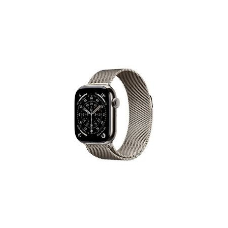 APPLE WATCH SERIES 11 GPS + CELLULAR 42MM NATURAL TITANIUM CASE WITH NATURAL MILANESE LOOP MF8