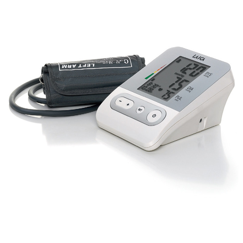 LAICA BLOOD PRESURE MONITOR UPPER ARM 30 MEMORIES 4 USERS WHITE BM2301