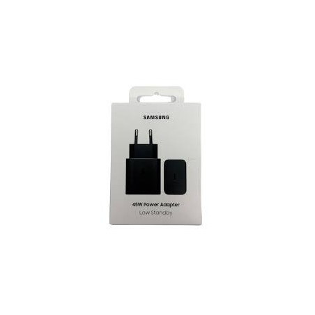 SAMSUNG POWER WALL CHARGER 45W USB-C BLACK EP-T4511NBEGEU