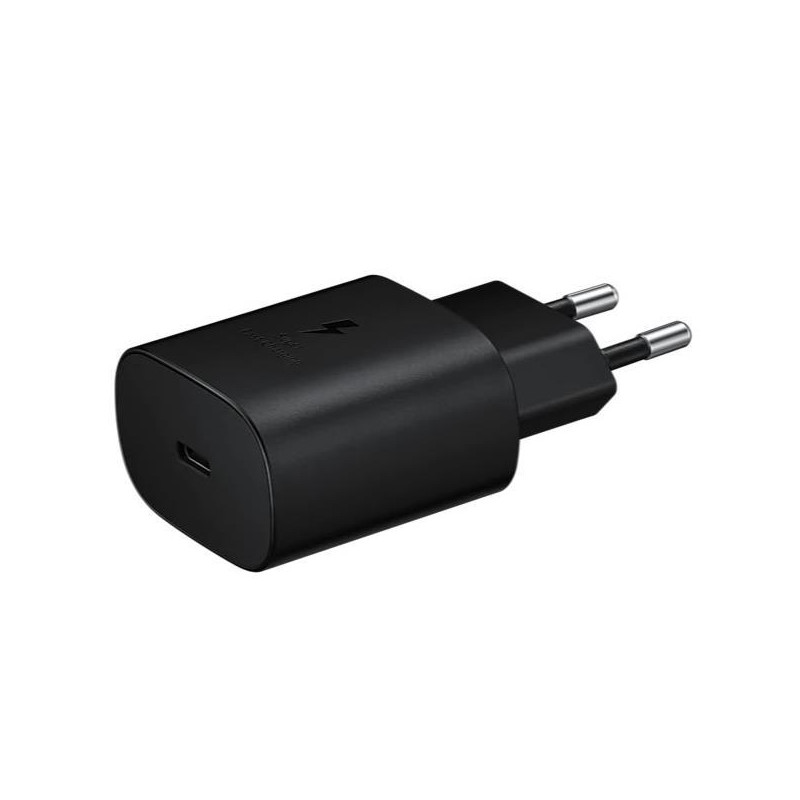 SAMSUNG POWER WALL CHARGER 25W USB-C BLACK EP-T2510NBEGEU