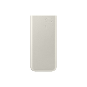 SAMSUNG POWER BANK 10.000MAH 25W MAX DUALPORT 2XUSB-C  BEIGE EB-P3400XUEGEU