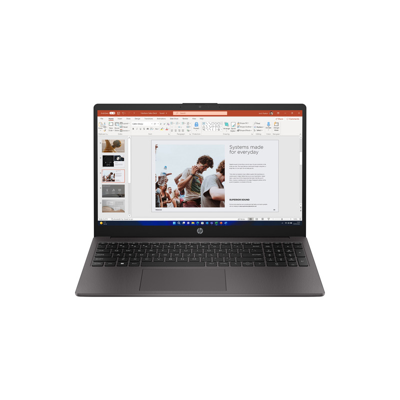 NB HP 250 G10 AD1N8ET 15.6"FHD I3-N305 8DDR4 512SSD W11 PRO 3YOS CAM BT 2+1USB HDMI TPM WIFI FINO:31/12