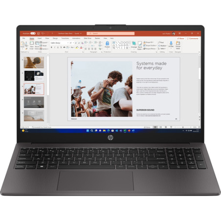 NB HP 250 G10 AD1N8ET 15.6"FHD I3-N305 8DDR4 512SSD W11 PRO 3YOS CAM BT 2+1USB HDMI TPM WIFI FINO:31/12
