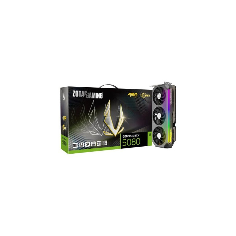 TARJETA GRÁFICA ZOTAC RTX 5080 16GB AMP EXT INFINITY