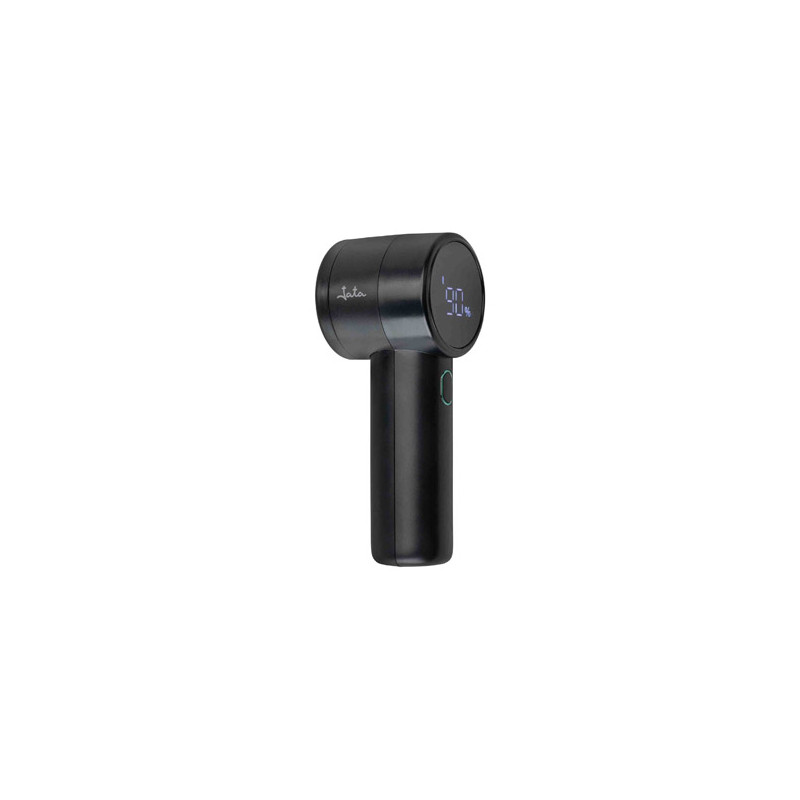 JATA LINT REMOVER RECHARGABLE 1200MAH LCD 6 STAINLESS STEEL BLADES BLACK JEQP1272