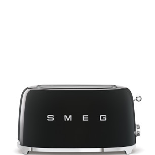 SMEG TOASTER 2X4 50´STYLE BLACK TSF02BLEU