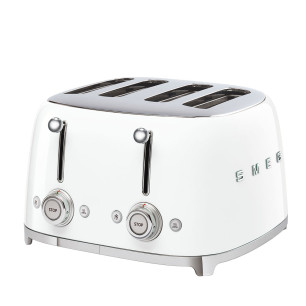 SMEG TOASTER 4X4 50´STYLE WHITE TSF03WHEU