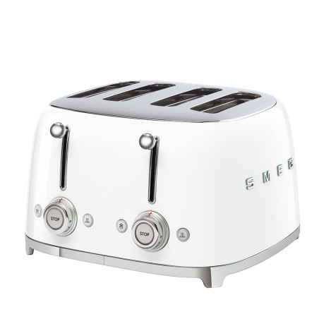 SMEG TOASTER 4X4 50´STYLE WHITE TSF03WHEU