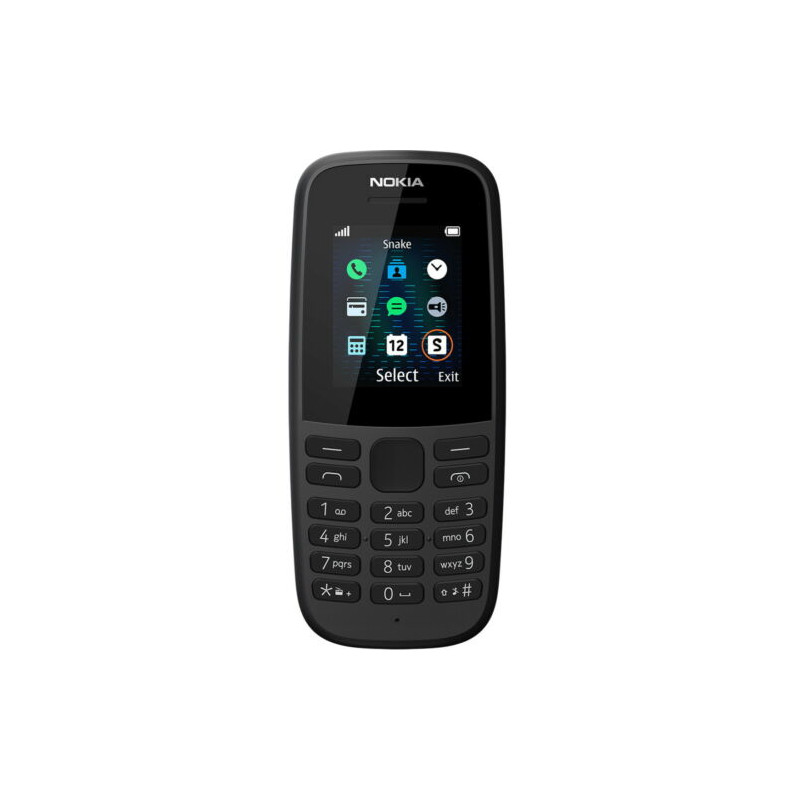 NOKIA 105 TA-1174 4TH EDITION DS BLACK OEM
