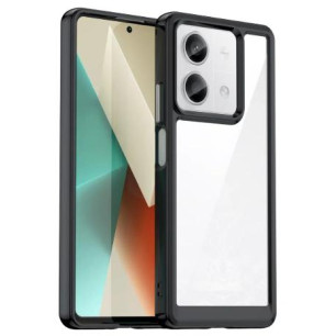 OUTER SPACE CASE WITH GEL FRAME - XIAOMI REDMI NOTE 13 PRO - BLACK