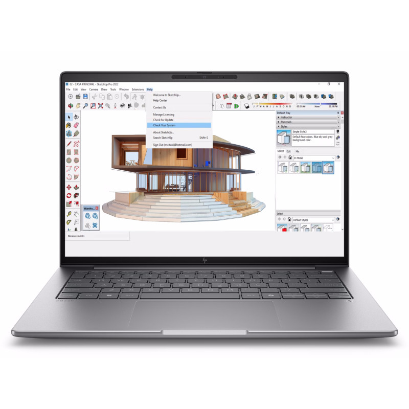 HP NB WKS ZBOOK 8 16G1I CORE ULTRA 9 285H 32GB 1TB SSD 16 QUADRO RTX 500 ADA 4GB WIN 11 PRO 3Y ON S