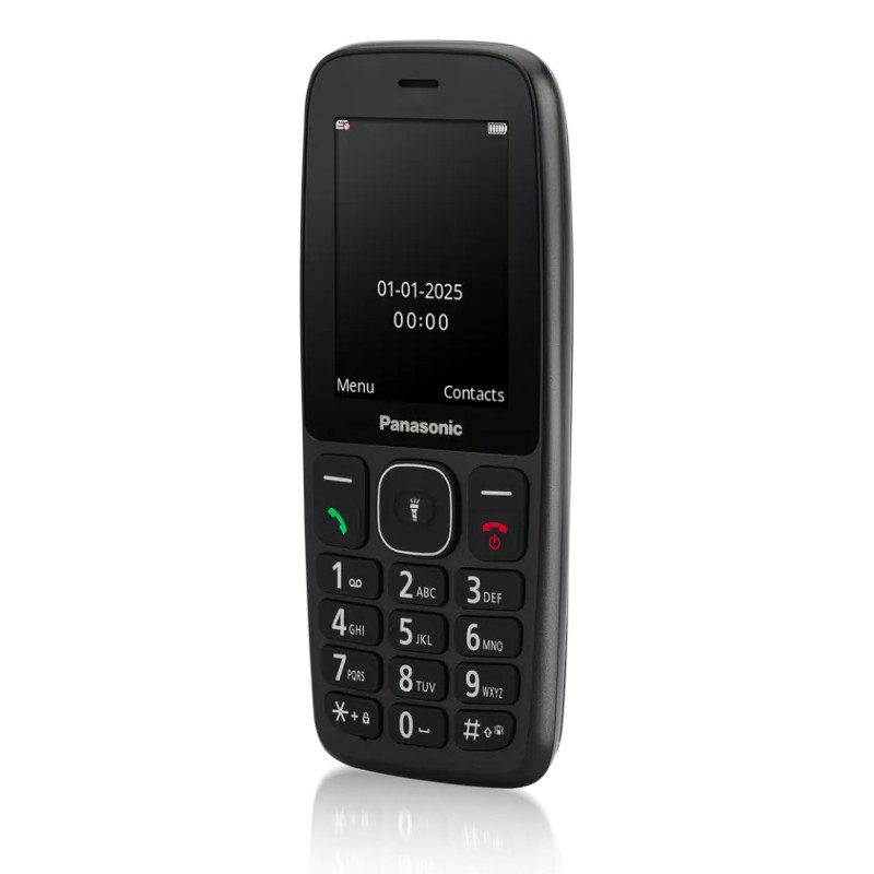 TELEFONO CELLULARE SENIOR ACUSTIC 2,4MP3 REG 4G FOTOC 0,3MP NERO