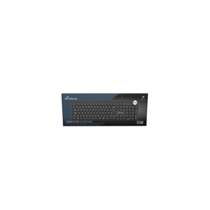 TECLADO MEDIARANGE MROS101 BLACK ES