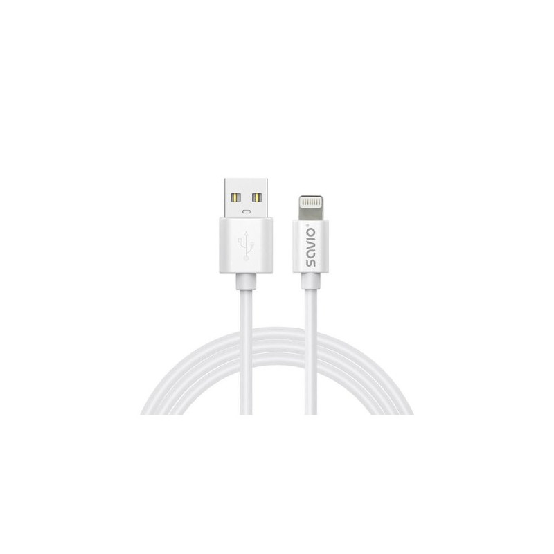 CABLE USB-A-LIGHTNING SAVIO CL-192