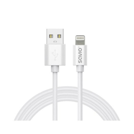 CABLE USB-A-LIGHTNING SAVIO CL-192