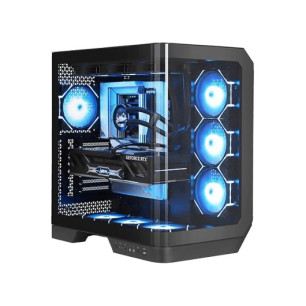 TORRE DARKFLASH DY570 NEGRA ATX