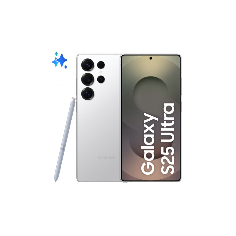 SAMSUNG GALAXY S25 ULTRA 5G 256 GB TITANIUM WHITESILVER SAMSUNG GALAXY S25 ULTRA 5G 256 GB TITANIUM WHITESILVER