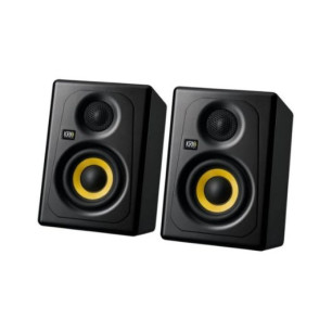 MONITOR DE ESTUDIO KRK K3 BLACK PACK 2