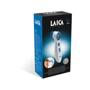 LAICA THERMOMETER DIGITAL CONTACTLESS INFRARED FOR HEAD, EAR AND LIQUIDS TH1000