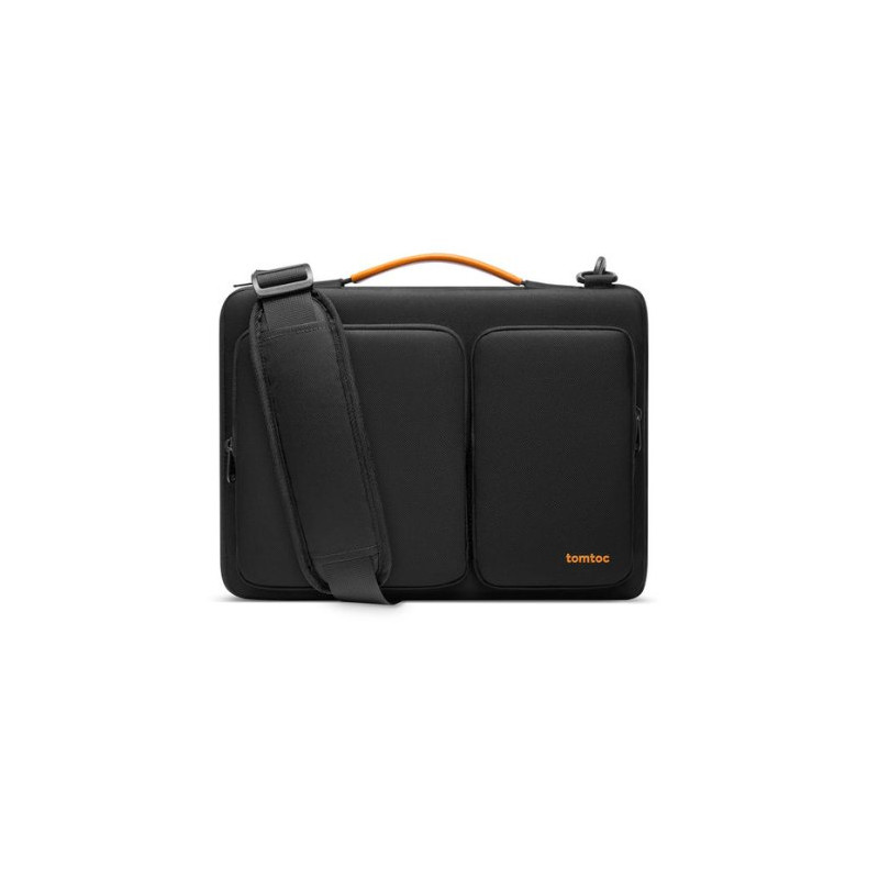 MALETIN PORTATIL 14  TOMTOC DEFENDER A42 BLACK