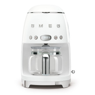 SMEG DRIP COFFEE MAKER 50S STYLE WHITE DCF02WHEU