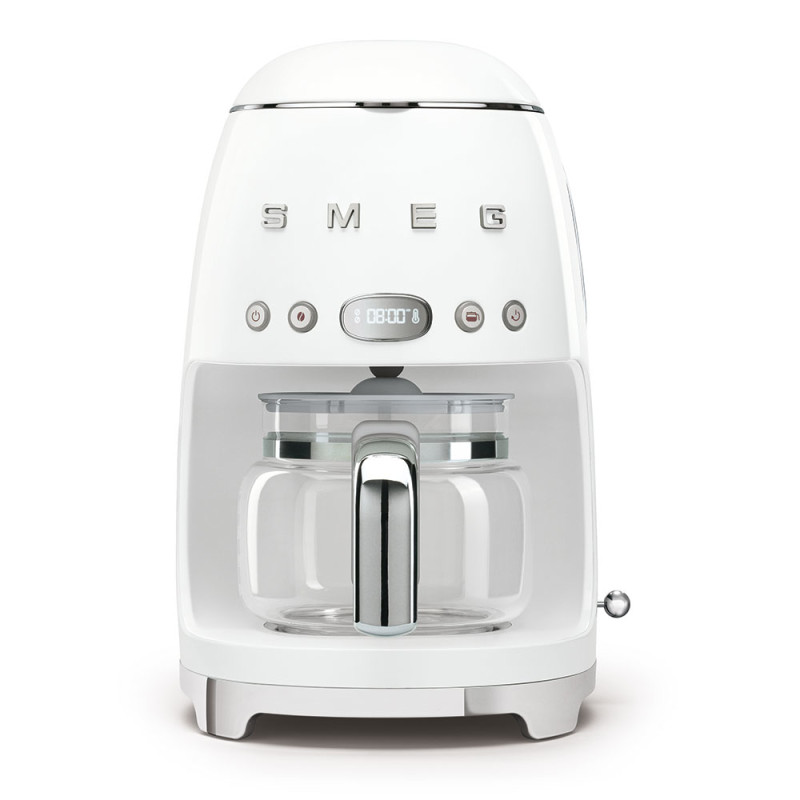 SMEG DRIP COFFEE MAKER 50S STYLE WHITE DCF02WHEU