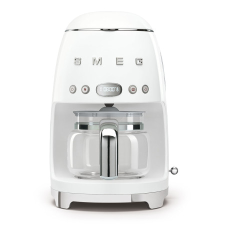 SMEG DRIP COFFEE MAKER 50S STYLE WHITE DCF02WHEU