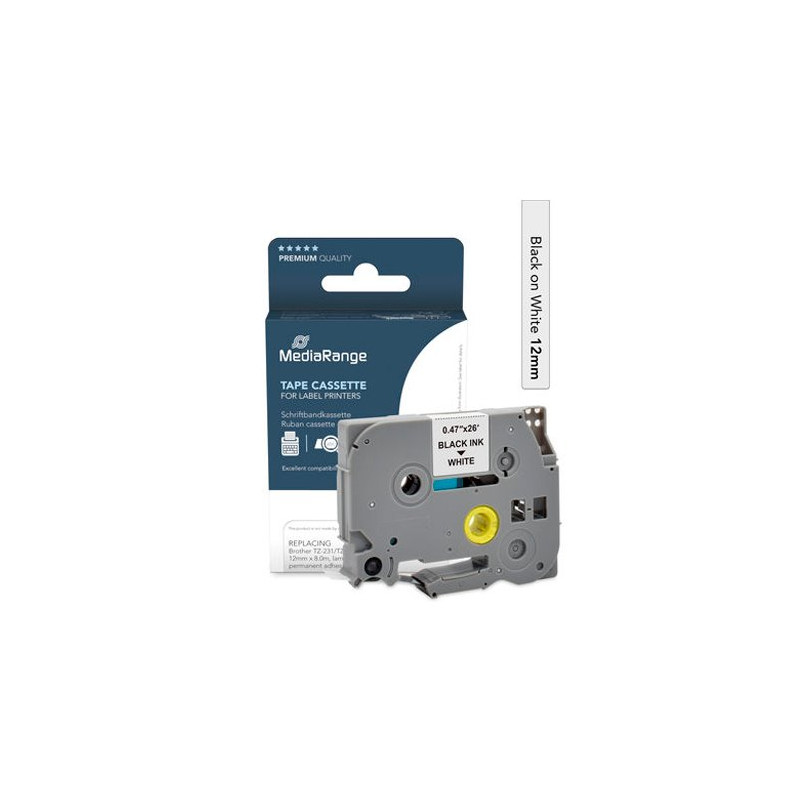 CARTUCHO MEDIARANGE BROTHER TZ-231 CARTUCHO MEDIARANGE BROTHER TZ-231