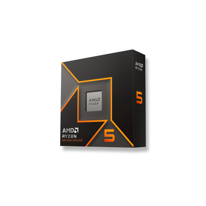 CPU AMD RYZEN 5 9600X 3.9GHZ (5,4GHZ MAX) 4NM 6CORE 38MB-L2+L3 100-100001405WOF AM5 65W RADEON BOX NO COOLER - GARANZIA 3 ANNI