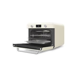 SMEG MULTIFUNCTION COUNTERTOP OVEN 50S STYLE WITH GALILEO TECHNOLOGY CREAM COF01CREU