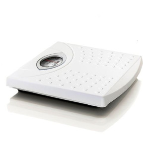 LAICA BATHROOM SCALE MECHANICAL ANTI-SLIP SURFACE WHITE 125KG MAX PS2015