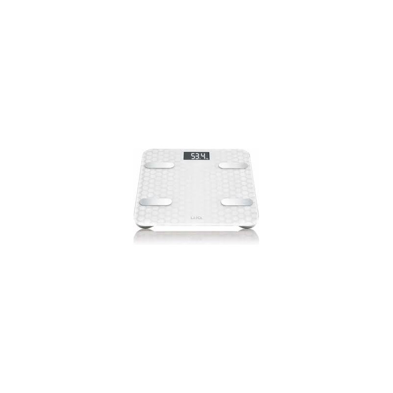 LAICA BATHROOM SCALE DIGITAL BLUETOOTH SMART BODY COMPOSITION WHITE 180KG PS7011