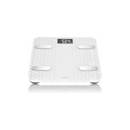 LAICA BATHROOM SCALE DIGITAL BLUETOOTH SMART BODY COMPOSITION WHITE 180KG PS7011