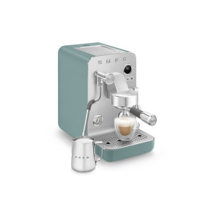 SMEG ESPRESSO COFFEE MACHINE COLLECTION EMERALD GREEN EMC02EGMEU