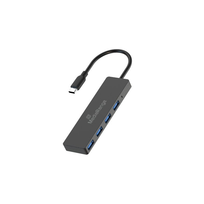HUB MEDIARANGE USB-C 4XUSB 3.0