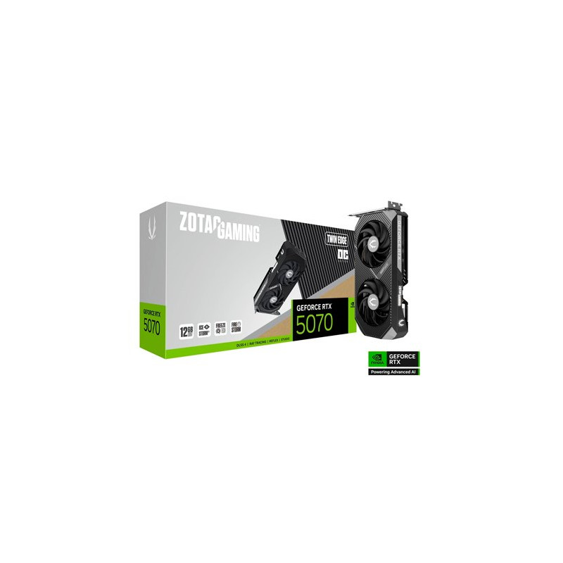 TARJETA GRÁFICA ZOTAC RTX 5070 TWIN EDGE 12GB